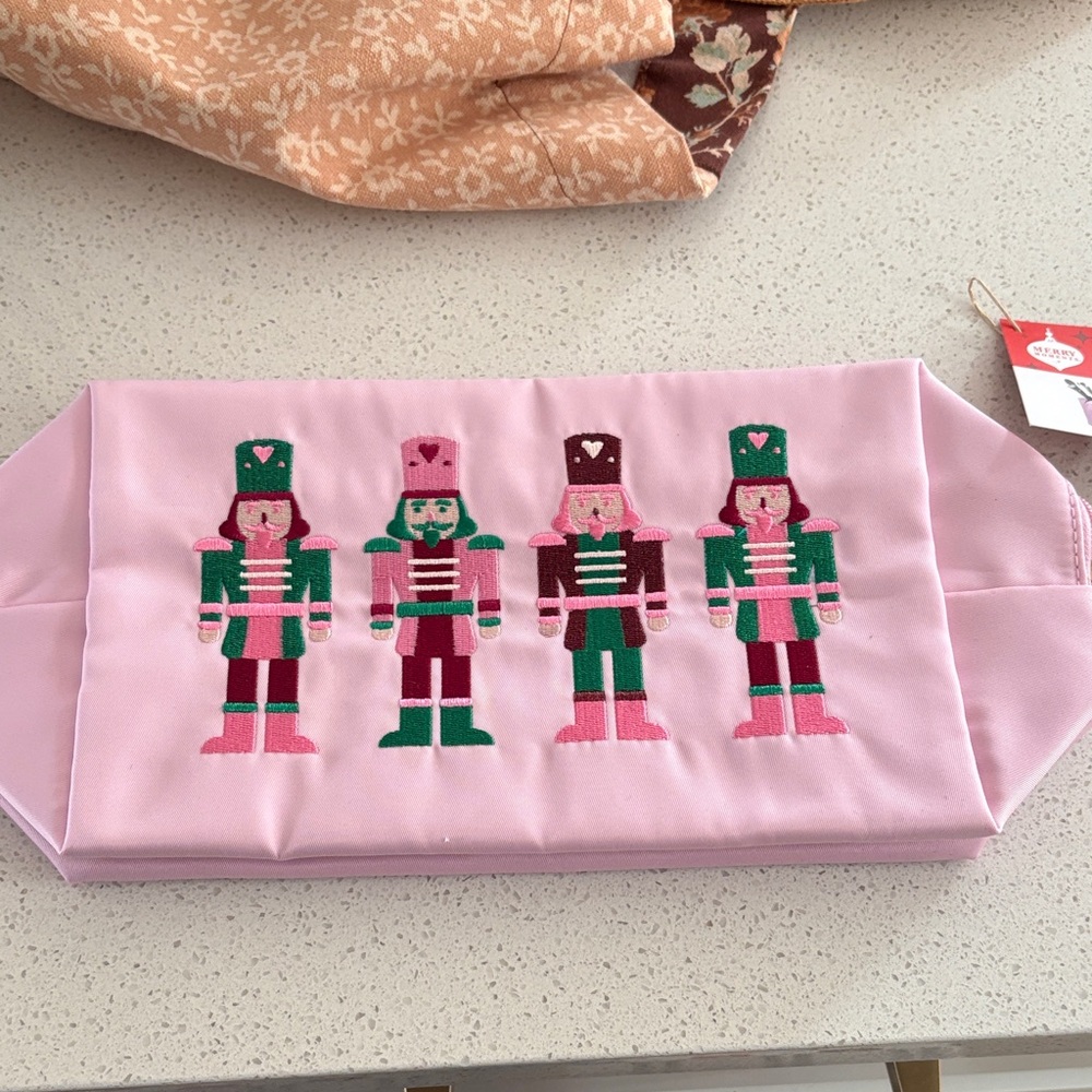 Pink Nutcracker Cosmetic Bag